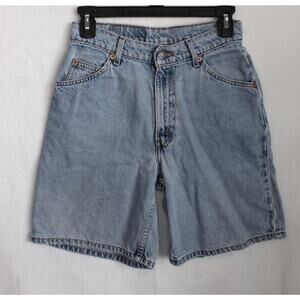 Levi's 950 Relaxed Fit Jean Shorts, Orange Tab, 100% Cotton, Women's Size 5